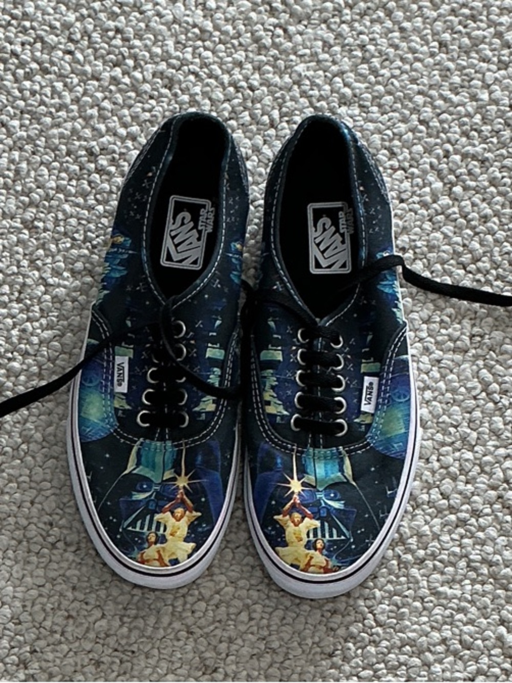 Vans Star Wars Disney Black Darth Vader Sneakers